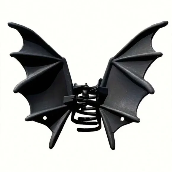 Halloween Themed Bat Hair Clip - Picture 5 of 6